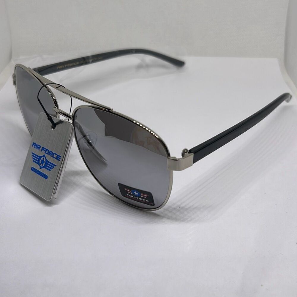 Aviator Mens Mirrored Air Force Sunglasses